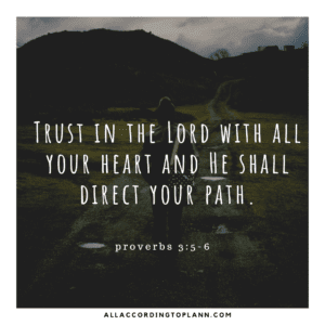 Proverbs 3:5-6