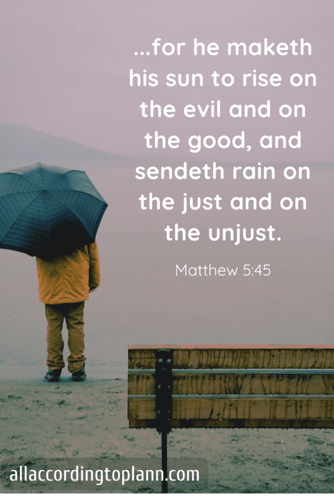 Matthew 5:45