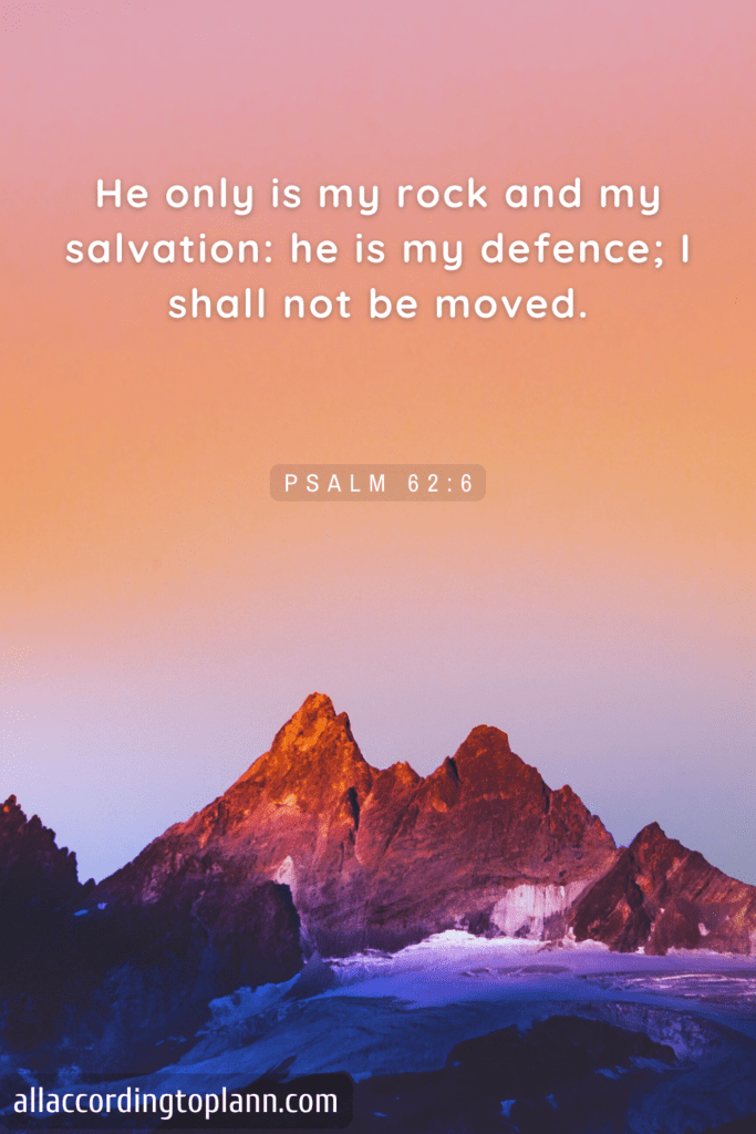 Psalm 62:6